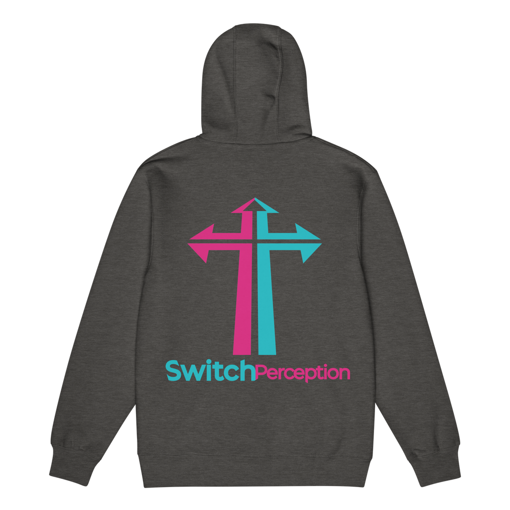 Minimalist Full Zip Hoodie – Soft Cotton Blend, Streetwear Layering