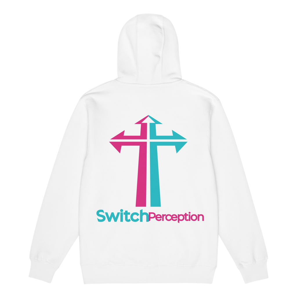 Minimalist Full Zip Hoodie – Soft Cotton Blend, Streetwear Layering